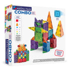 MAGNA-TILES Combo 62-Piece Magnetic Construction Set-Safety Guaranteed: All MAGNA-TILES pieces are built to withstand countless hours of playtime. Our signature lattice prevents cracking, while fastening rivets keep magnets safe and secure. 