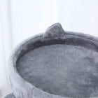 PawHut 41" Cat Tree Tower with Condo, Scratching Posts and Hanging Ball - Grey-Suitable for 10 lbs (4.5 kg) cat		 