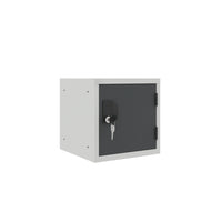 Ceha Canada OKK 12" Cube Locker - Gray Door-DURABLE POWDER-COATED FINISH: Scratch-resistant and built to last