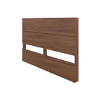 Nexera Panel Headboard - Full Size - Walnut-Perfectly matches any full size beds from Nexera and can be paired with Nexera Extension Panels (sold separately)