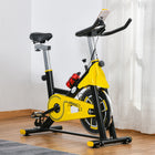Soozier Stationary Exercise Bike - Indoor Cardio Workout Cycling Bike with Belt Drive Adjustable Resistance-13 lb machine balanced flywheel included for stability   