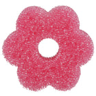 Scotch-Brite Flex Scrub Sponge - Non-Scratch - Dishwasher-Safe - Pink-Cleans tight spots with ease: the flexible petals reach into tight spaces, and the centre hole is ideal for cleaning utensils like spoons, knives, and chopsticks, making this sponge the perfect cleaning essential