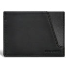 Champs Iconic Leather Cardholder - Black/Black-Leather Card holder in gift box
