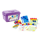 Miniland Peg Activity Stacking Set-An excellent basic math game designed to also boost concentration, attention and hand-eye coordination.