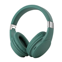Basic Tech Wireless Over The Ear Foldable Headphones - Sage-Deep bass