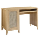 Modway Soma 47" Office Desk - Oak-Modern Office Desk