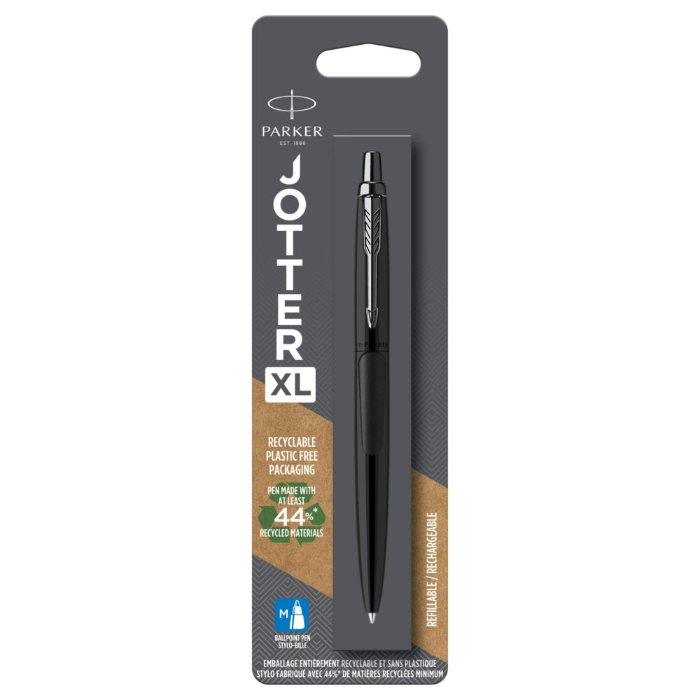 Parker Jotter XL Ballpoint Pen - Monochrome Matte Black - Medium