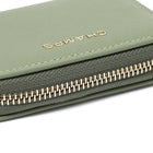 Champs Iconic Palm Wallet - Green-11 credit card slots