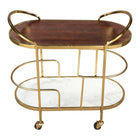 Zuo Antalya Bar Cart - Multicolor-Supports up to 75 lb