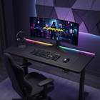MotionGrey Chroma 4-Motor Electric Standing Desk with One-Piece Desktop - 55.1 in - Black - 1 Set-10