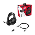 HP HyperX Cloud Jet Wireless Gaming Headset - Black-Swivel-to-mute Boom Mic
