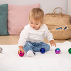 TickiT Sensory Reflective Color Mystery Balls - Set of 6-These reflective manipulatives are chemical-free, seam-free, non-porous and safe for all ages