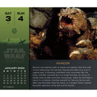 DateWorks 2026 Day-At-A-Time Box Calendar - 5.12" x 4.31" - Star Wars - English-Features full colour, tear off pages with unique content on every page