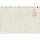 Quo Vadis 2026 Minister Prestige Toscana Weekly Planner - 6.25" x 9.5" - Assorted Colours - Bilingual-Stitched binding