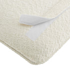 Modway Anela Wall-Mounted Chenille Upholstered Twin Headboard - Cream Natural-7