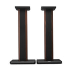 Edifier SS02C Speaker Stands for S2000MKIII Speakers - Dark Brown-The thick shock-absorbing mat creates a non-slip surface and protects the floor from damage