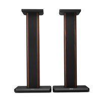 Edifier SS02C Speaker Stands for S2000MKIII Speakers - Dark Brown-The thick shock-absorbing mat creates a non-slip surface and protects the floor from damage