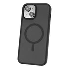 TUFF8 Glide Guard Rugged Case For iPhone 15 Plus - Smoke Black-Shockproof Layer: The air tight shockproof layer adds extra protection from accidental drops. Tested to MIL-STD to 8FT