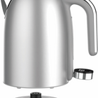 Salton NuRetro Digital 1.7 L Kettle - Metallic Silver- 360° swivel base and cordless design allow for easy placement.