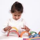 TickiT Wooden Rainbow Architect Arches - Set of 7-7