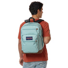 JanSport Cool Student Backpack - Faded Sage-Ergonomic S-curve shoulder straps
