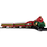 Lionel North Pole Central Battery-Operated Mini Train Set-AGE: 4+