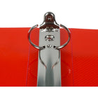 JAM Paper Plastic 1" Mini 3-Ring Binder - Red-Size: 1" Width, 10" tall | Holds up to 175 sheets of paper.