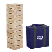 Triumph Fun Size Tumble Wooden Blocks-SIMPLE AND FAMILY FRIENDLY - Be the last to stack before watching the blocks fall in this family-fun game