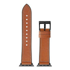 JCPal Gentry Leather Band for Apple Watch 38/40mm - Coffee Brown-Compatible to Apple Watch Series 3, 4, 5, 6, and SE Models