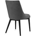 Modway Viscount Fabric Dining Chair - Grey-Fine Polyester Fabric Upholstery
