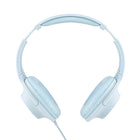 Basic Tech BTHBL Wired Headphones - Blue-Universal