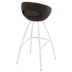 Modway Persist Bar Stool - Brown-Tubular vinyl molded foam seat Pad 
