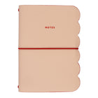 Moments Of Joy PU Notebook - 80 Sheets-Soft PU cover with decorative scalloped edge design