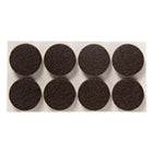 Scotch 1" Round Felt Pads - Brown - 32 Pack-Felt helps to move furniture easily