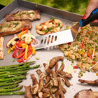 Razor Basic Griddle 5-Piece Set-Includes 1 Stainless Steel Chopper/Scraper to Dice Chop and Clean