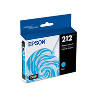 Epson T212 Ink Cartridge - Standard Capacity - Cyan-Sharp text and brilliant colour for high-quality results, fast-drying ink
