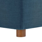 Modway Commix Down Filled Overstuffed Ottoman - Azure-8