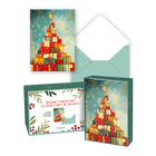 Pierre Belvedere Holiday Cards Set with Envelopes - Mountain of Surprise - 6" x 4.5" - French - 20 Pack-Blank interiors for personalized greetings