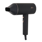Aria Compact Luxe Hair Dryer - Black-Powerful and Lightweight: Features a high efficiency 1875 watt DC motor that dries hair quickly while remaining ultra light and easy to handle during styling