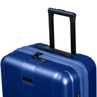Champs Marquis 3 Piece Luggage Set - Navy-Built-in TSA lock. Recessed TSA approved locks for added safety