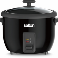 Salton Automatic XL 20 Cup Rice Cooker & Steamer-Steaming basket included 