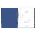 Blueline 17 Months Weekly/Monthly Planner - August to Dec - 9-1/4" H x 7"-1/4" W - Celestial Design - English-Includes reference calendars