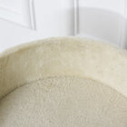 PawHut 19" Small Cat Tree with Scratching Post, Perch and Toy Ball - Beige-Colour: Beige 