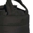 Adidas Quilted Lunch Bag- Black-Cinchable top closure allows fast and easy access to contents