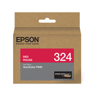 Epson T324 Ink Cartridge - Standard Capacity - Red-Red