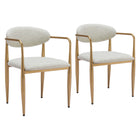 Zuo Zens Dining Chair - Quill Grey - Set of 2-Assembly required
