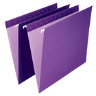 Staples Violet Hanging File Folders - Letter Size - 25 Pack-Letter size