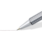 Staedtler triplus micro Mechanical Pencils - 0.5mm - Assorted Colours - 3 Pack-Extra long twist eraser
