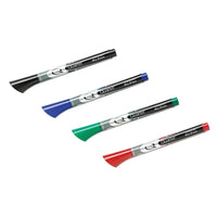 Quartet EnduraGlide Dry Erase Marker - Fine Tip - 4-Colour Pack-EnduraGlide dry-erase markers offer a patented three-chamber technology that delivers bold, continuous colour on dry-erase boards, ceramic, glass and other nonporous surfaces