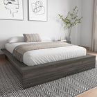 Nexera James Platform Bed - Queen Size - Grey Oak-6